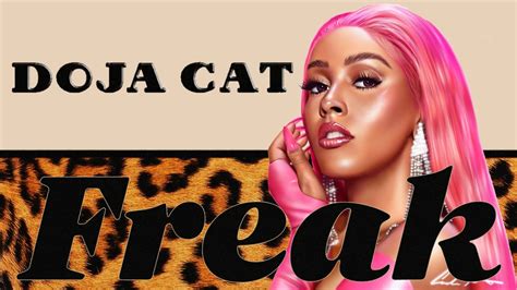 doja cat freak lyrics|lyrics freak song.